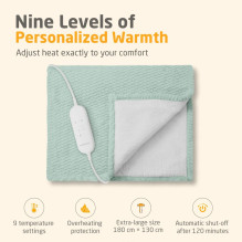 Medisana HB 417 Heated blanket sage green Medisana HB 417 Heated blanket sage green