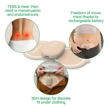 Medisana TT 250 Tens Heat menstruacijų skausmui malšinti Medisana TT 250 Tens Heat menstruacijų skausmui malšinti