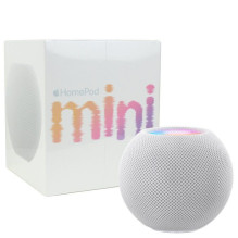 Wireless speaker inteligent Apple Home Pod Mini compatible with AirPlay white