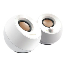 Wire speaker 4,4W Creative Pebble 2.0 51MF1680AA001 white Wire speaker 4,4W Creative Pebble 2.0 51MF1680AA001 white