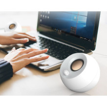 Laidinė kolonėlė 4,4W Creative Pebble 2.0 51MF1680AA001 balta Laidinė kolonėlė 4,4W Creative Pebble 2.0 51MF1680AA001 balta