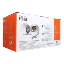 Laidinė kolonėlė 4,4W Creative Pebble 2.0 51MF1680AA001 balta Laidinė kolonėlė 4,4W Creative Pebble 2.0 51MF1680AA001 balta