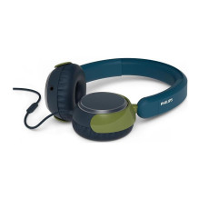 Wired headphones Jack 3,5 mm Philips for children TAK2000CT / 00 turquoise