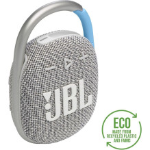 Wireless speaker 5W 10h JBL CLIP 4 ECO white