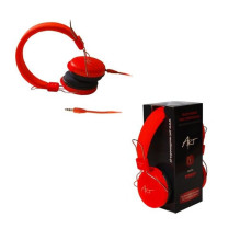Wire headphones Jack 3,5 mm Art AP-60A orange