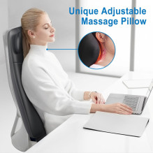 RENPHO Neck &amp; Back Massage Cushion S Black