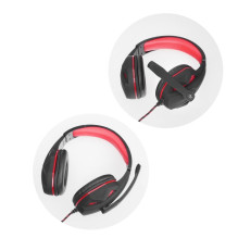 Laidinės ausinės USB A Art gaming HERO juodos