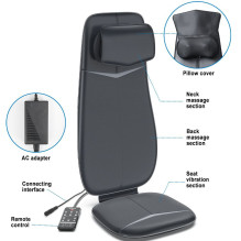 RENPHO Neck &amp; Back Massage Cushion S Black