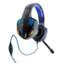 Laidinės ausinės su 3,5 mm lizdu / USB A tipo „Art Gaming G11“ juodos