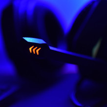 Laidinės ausinės su 3,5 mm lizdu / USB A tipo „Art Gaming G11“ juodos
