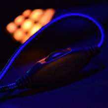 Laidinės ausinės su 3,5 mm lizdu / USB A tipo „Art Gaming G11“ juodos