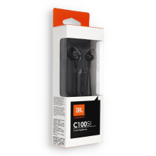 Wire earphones Jack 3,5 mm JBL C100Si black