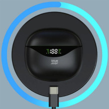 Belaidės ausinės Blue Star T60 TWS juodos