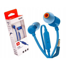 Wired headset JBL T160BL blue
