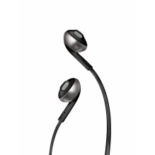 Laidinės ausinės su 3,5 mm lizdu JBL T205 juodos