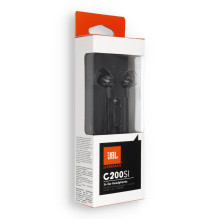 Laidinės ausinės su 3,5 mm lizdu JBL C200Si juodos