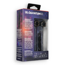 Wire earphones Jack 3,5 mm Quantum 50 QUANTUM50BLK black
