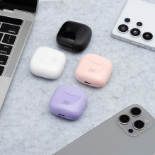 Wireless earphones Blue Star FI7 TWS powder pink Wireless earphones Blue Star FI7 TWS powder pink