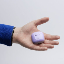 Belaidės ausinės Blue Star FI7 TWS violetinės Belaidės ausinės Blue Star FI7 TWS violetinės