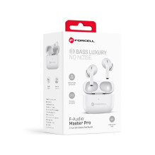 Wireless earphones Forcell F-Audio Master Pro TWS white Wireless earphones Forcell F-Audio Master Pro TWS white
