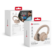 Wireless headphones Forcell F-Audio Touch Beat ANC beige Wireless headphones Forcell F-Audio Touch Beat ANC beige