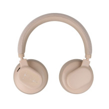 Belaidės ausinės Forcell F-Audio Touch Beat ANC smėlio spalvos Belaidės ausinės Forcell F-Audio Touch Beat ANC smėlio spalvos