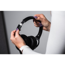 Wireless headphones Forcell F-Audio TWS Vibe ANC + ENC + TUYA APP black