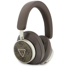 Wireless headphones Guess ENC GUBHC15P4MRCTW (4G Triangle Logo) brown