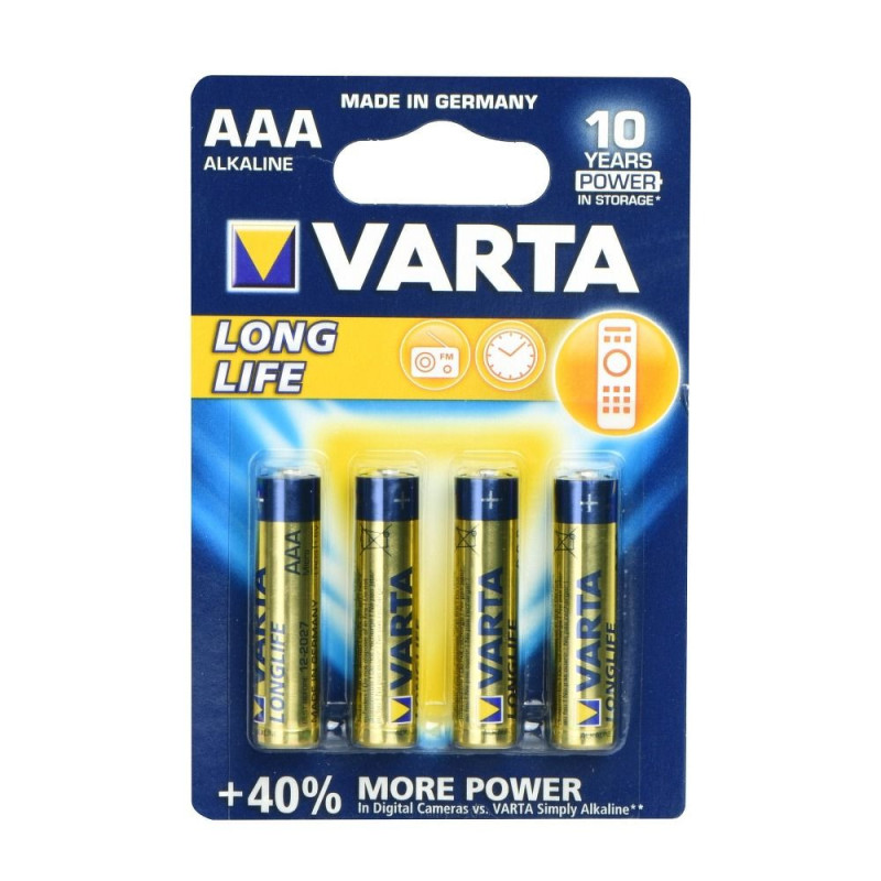 VARTA alkaline battery R3 (AAA) Longlife 4 pcs