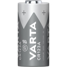 VARTA ličio baterija CR123A 3V 1 vnt. VARTA ličio baterija CR123A 3V 1 vnt.