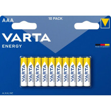 VARTA šarminės baterijos R3 (AAA) Energy 10 vnt.