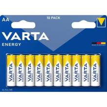 VARTA šarminės baterijos R6 (AA) Energy 10 vnt.