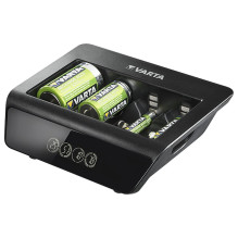 VARTA LCD UNIVERSALUS ĮKROVIKLIS + 57688 9V, R14, R20 (be baterijų)