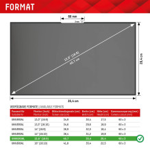 DISPLEX Privacy Safe Uni (Frameless) 15,6", 16:9 DISPLEX Privacy Safe Uni (Frameless) 15,6", 16:9