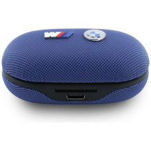 Wireless earphones ENC BMW TWS Metal Logo BMW001143 blue