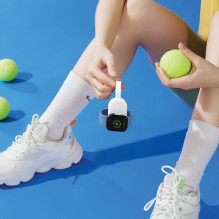 Išorinė baterija, skirta „Apple Watch Forcell F-Energy Mini Power Watch 1A 2,5W 1200 mAh“, balta Išorinė baterija, skirta „Apple Watch Forcell F-Energy Mini Power Watch 1A 2,5W 1200 mAh“, balta