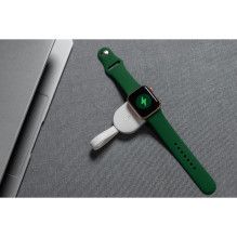 Išorinė baterija, skirta „Apple Watch Forcell F-Energy Mini Power Watch 1A 2,5W 1200 mAh“, balta Išorinė baterija, skirta „Apple Watch Forcell F-Energy Mini Power Watch 1A 2,5W 1200 mAh“, balta