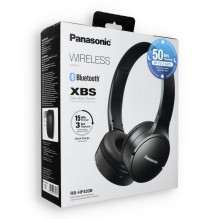Belaidės ausinės PANASONIC RB-HF420BE XBS (Extra Bass System) juodos