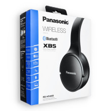 Belaidės ausinės PANASONIC RB-HF420BE XBS (Extra Bass System) juodos