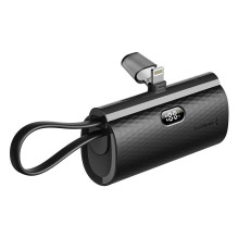 Powerbank Forcell F-Energy Power Plug F5K3 PD 20W 5000 mAh with built-in connector Lightning black Powerbank Forcell F-Energy Power Plug F5K3 PD 20W 5000 mAh with built-in connector Lightning black