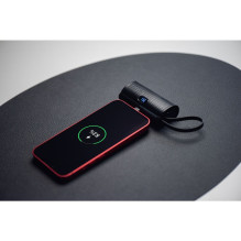 Powerbank Forcell F-Energy Power Plug F5K3 PD 20W 5000 mAh with built-in connector Lightning black Powerbank Forcell F-Energy Power Plug F5K3 PD 20W 5000 mAh with built-in connector Lightning black