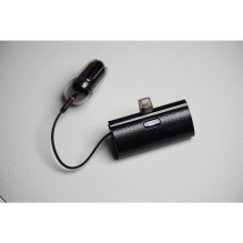 Powerbank Forcell F-Energy Power Plug F5K3 PD 20W 5000 mAh with built-in connector Lightning black Powerbank Forcell F-Energy Power Plug F5K3 PD 20W 5000 mAh with built-in connector Lightning black