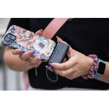 „Forcell F-Energy“ išorinė baterija „F5K3 PD 20W 5000 mAh“ su integruota jungtimi, juoda „Forcell F-Energy“ išorinė baterija „F5K3 PD 20W 5000 mAh“ su integruota jungtimi, juoda