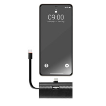 Powerbank Forcell F-Energy Power Plug F5K3 PD 20W 5000 mAh with built-in connector USB C black Powerbank Forcell F-Energy Power Plug F5K3 PD 20W 5000 mAh with built-in connector USB C black