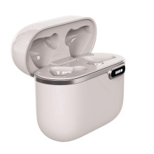 Belaidės ausinės „Art TWS“ + įkrovimo stotelė USB C AP-TW-B4W, baltos