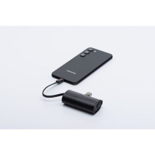 Powerbank Forcell F-Energy Power Plug F5K3 PD 20W 5000 mAh with built-in connector USB C black Powerbank Forcell F-Energy Power Plug F5K3 PD 20W 5000 mAh with built-in connector USB C black