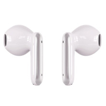 Belaidės ausinės „Art TWS“ + įkrovimo stotelė USB C AP-TW-B4W, baltos