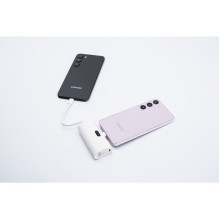 „Forcell F-Energy“ išorinė baterija „F5K3 PD“ 20 W 5000 mAh su integruota USB C jungtimi, balta „Forcell F-Energy“ išorinė baterija „F5K3 PD“ 20 W 5000 mAh su integruota USB C jungtimi, balta