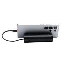 „Forcell F-Energy F10K4 PD QC3.0 3A 22,5W 10000 mAh“ nešiojama baterija, suderinama su „Apple Watch“, juoda „Forcell F-Energy F10K4 PD QC3.0 3A 22,5W 10000 mAh“ nešiojama baterija, suderinama su „Apple Watch“, juoda