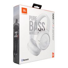 Belaidės ausinės JBL Tune 510BT, baltos